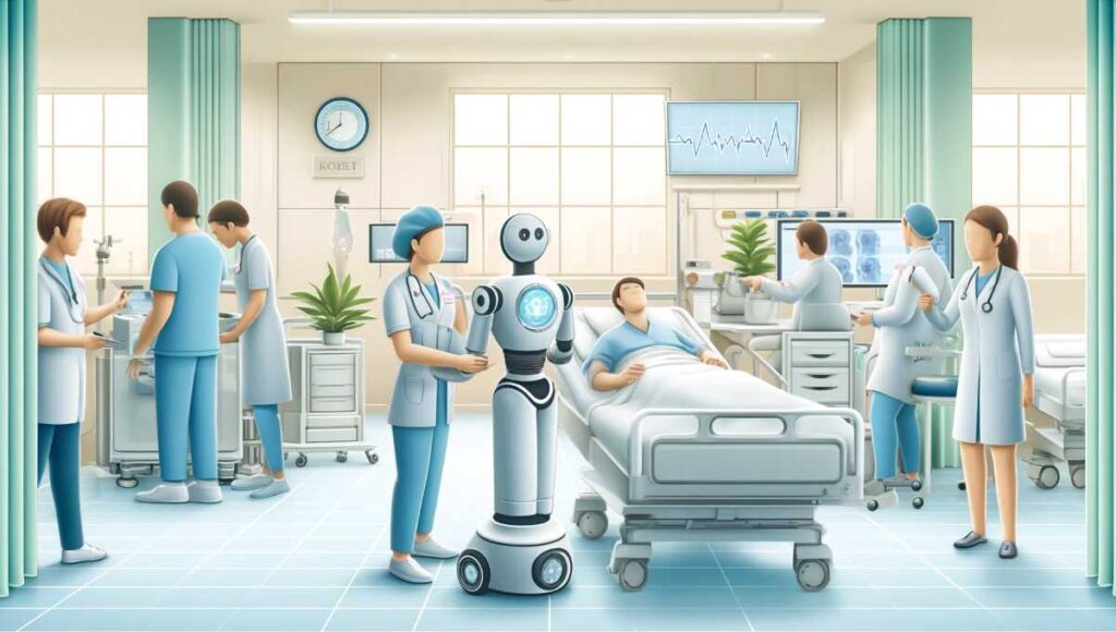 Cobots Supporting Doctors And Nurses In The Medical Field
医療分野で医師や看護師を支援するコボット