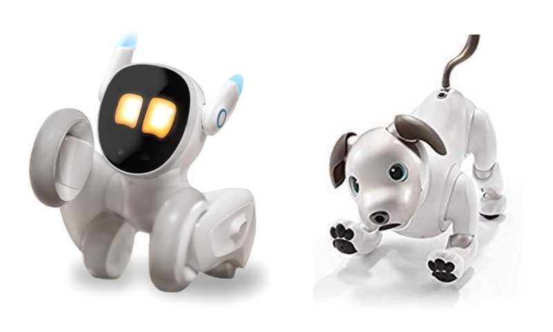 Loona BlueとSonyのAibo